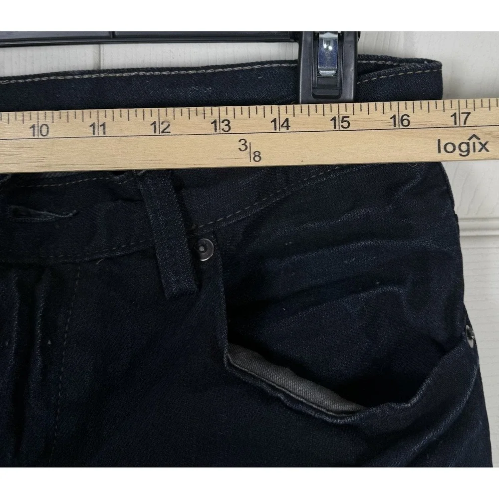 Gap Morrison Jeans Mens 32x32 Blue Denim Button Fly Dark Wash Pigment‎ Dip